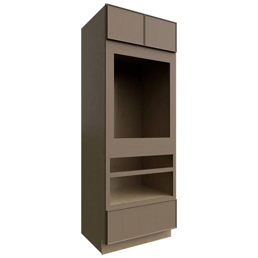 OC3384D - Tall - Oven Cabinet Double - 33 W X 84 H X 24 D - Echo Mocha