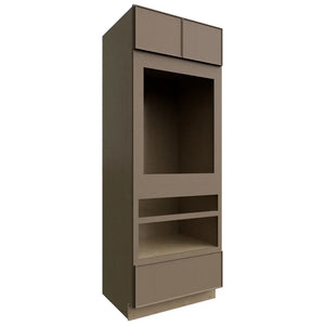 OC3384D - Tall - Oven Cabinet Double - 33 W X 84 H X 24 D - Echo Mocha