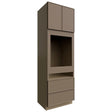 OC3396C - Tall - Oven Cabinet Combo - 33 W X 96 H X 24 D - Echo Mocha