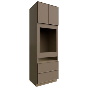 OC3396C - Tall - Oven Cabinet Combo - 33 W X 96 H X 24 D - Echo Mocha