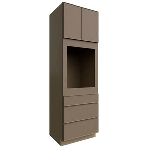 OC3396S - Tall - Oven Cabinet Single - 33 W X 96 H X 24 D - Echo Mocha