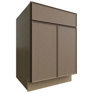 SB24 - Base - Sink Cabinet - 24 W X 34-1 2 H X 24 D - Echo Mocha