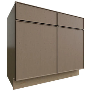 SB39 - Base - Sink Cabinet - 39 W X 34-1 2 H X 24 D - Echo Mocha