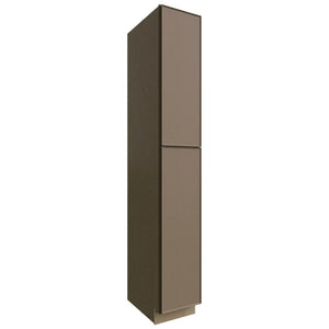 TP152496 - Tall - Pantry Cabinet - 15 W X 96 H X 24 D - Echo Mocha