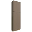 TP241284 - Tall - Pantry Cabinet - 24 W X 84 H X 12 D - Echo Mocha