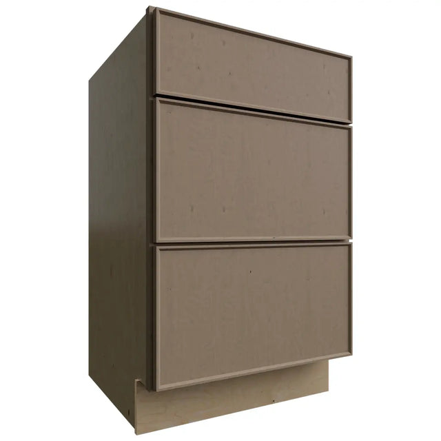 VDB21-34 - Vanity - Drawer Cabinet - 21 W X 34-1 2 H X 21 D - Echo Mocha
