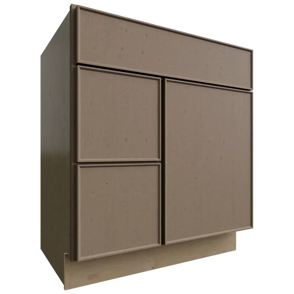 VSD30DL - Vanity - Combo Cabinet - 30 W X 34-1 2 H X 21 D - Echo Mocha