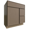 VSD30DR - Vanity - Combo Cabinet - 30 W X 34-1 2 H X 21 D - Echo Mocha