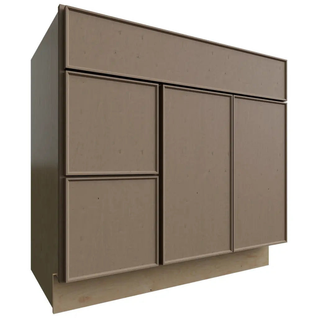 VSD36DL - Vanity - Combo Cabinet - 36 W X 34-1 2 H X 21 D - Echo Mocha