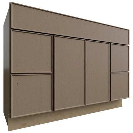 VSD48 - Vanity - Combo Cabinet - 48 W X 34-1 2 H X 21 D - Echo Mocha