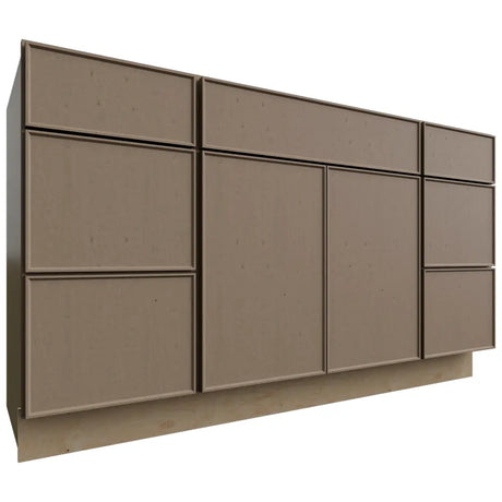 VSD60SINGLE - Vanity - Combo Cabinet - 60 W X 34-1 2 H X 21 D - Echo Mocha