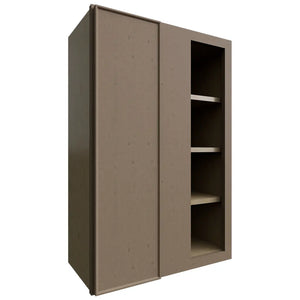 WBC2436 - Wall Corner - Blind Cabinet - 24 W X 36 H X 12 D - Echo Mocha