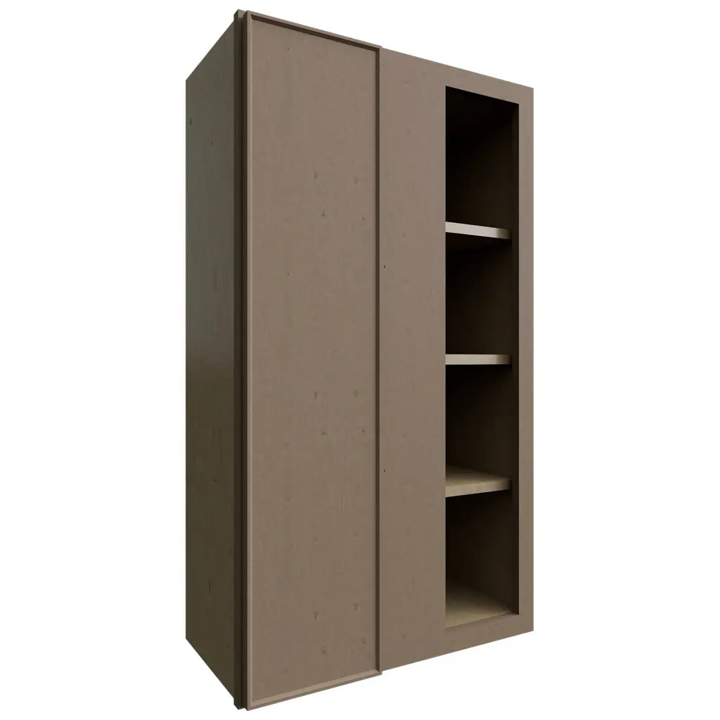 WBC2442 - Wall Corner - Blind Cabinet - 24 W X 42 H X 12 D - Echo Mocha