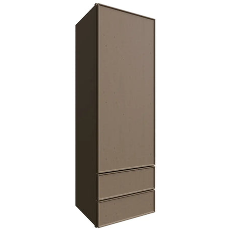WD1854 - Wall - Drawer Cabinet - 18 W X 54 H X 15 D - Echo Mocha