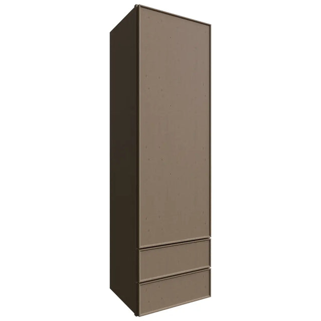 WD1860 - Wall - Drawer Cabinet - 18 W X 60 H X 15 D - Echo Mocha