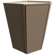 WDC2742 - Wall Corner - Diagonal Cabinet - 27 W X 42 H X 27 D - Echo Mocha
