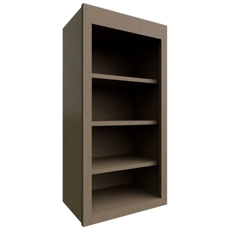 WOS1836 - Wall - Open Shelf - 18 W X 36 H X 12 D - Echo Mocha