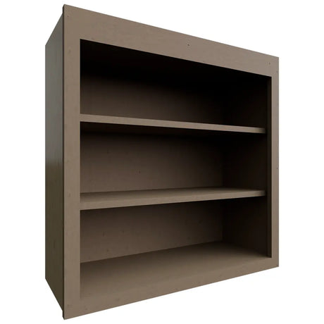 WOS3030 - Wall - Open Shelf - 30 W X 30 H X 12 D - Echo Mocha