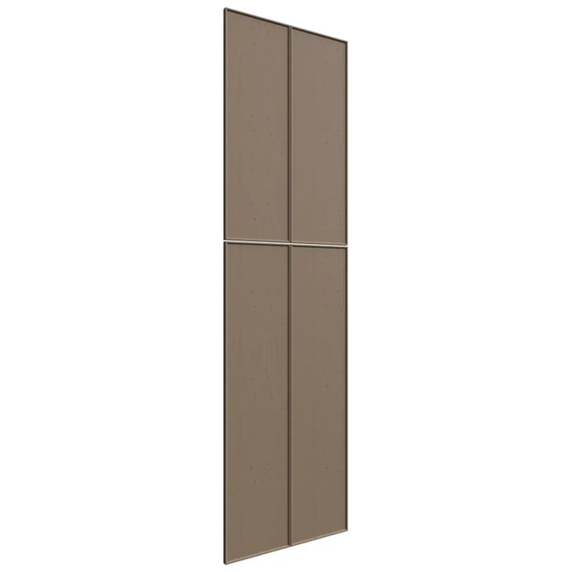 WP-T90 - Wainscot Panel - 23-1 2 W X 85 H X 3 4 T - Echo Mocha