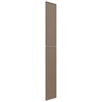 WP-T9612D - Wainscot Panel - 11-1 2 W X 91 H X 3 4 T - Echo Mocha
