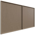 WP-W1524D - Wainscot Panel - 23-1 2 W X 14-1 2 H X 3 4 T - Echo Mocha