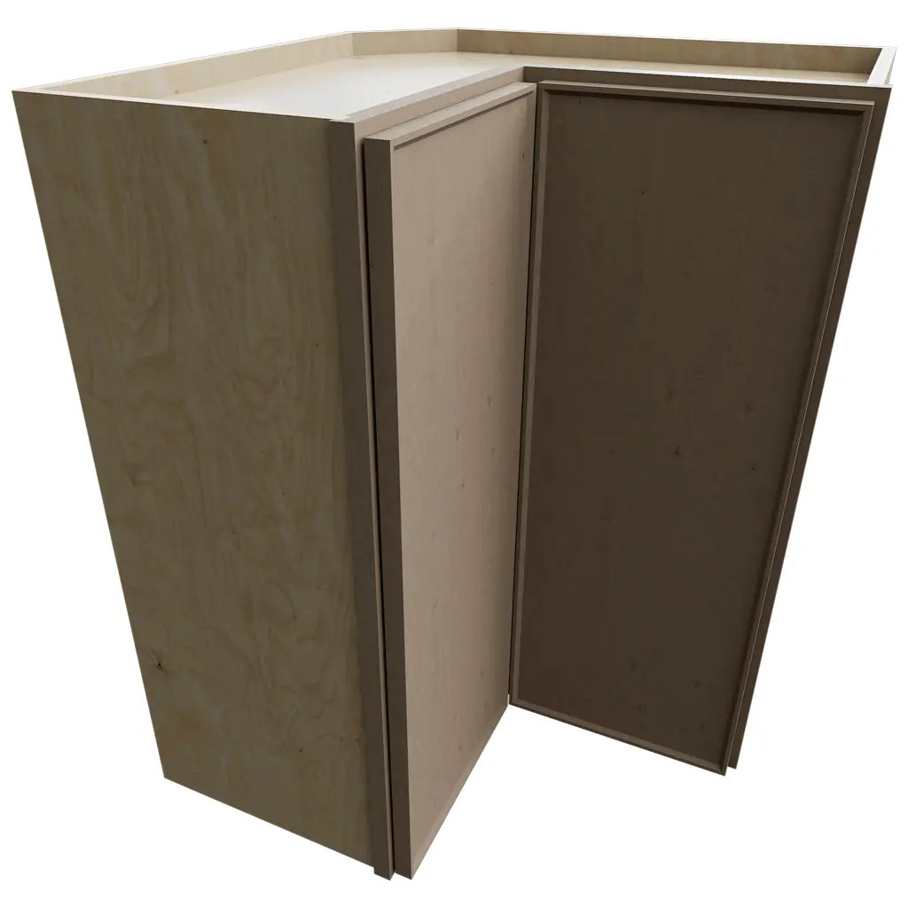 WPC2430 - Wall Corner - Pie Cabinet - 24 W X 30 H X 24 D - Echo Mocha