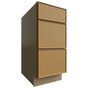 DB15 - Base - 3 Drawers Cabinet - 15 W X 34-1 2 H X 24 D - Echo Timber