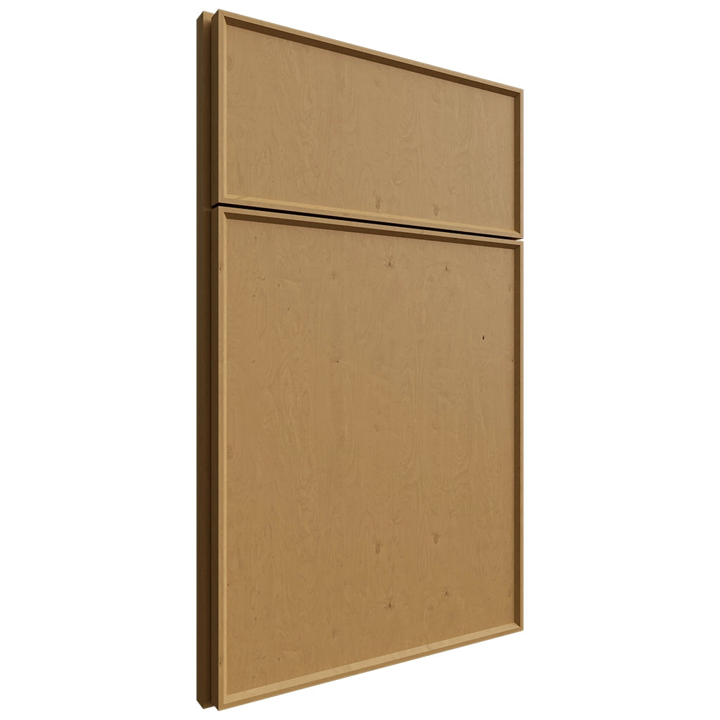 Echo Timber ( Birch | Plain Cut [ Full Overlay • Satin • Stained ] - 10' X 10' Kitchen Cabinet ) | Assembled In USA