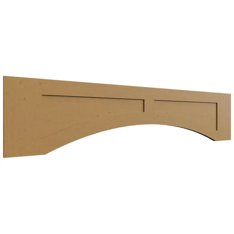 VARP54 - Wall - Arched Recessed Valance - 54 W X 12 H X 3 4 T - Echo Timber