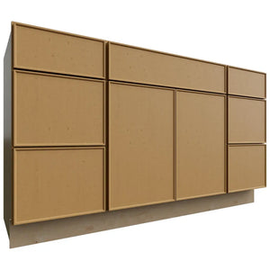 VSD60SINGLE - Vanity - Combo Cabinet - 60 W X 34-1 2 H X 21 D - Echo Timber