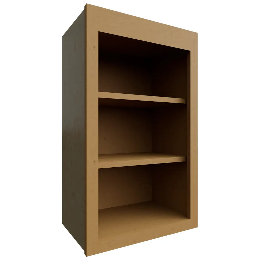 WOS1830 - Wall - Open Shelf - 18 W X 30 H X 12 D - Echo Timber