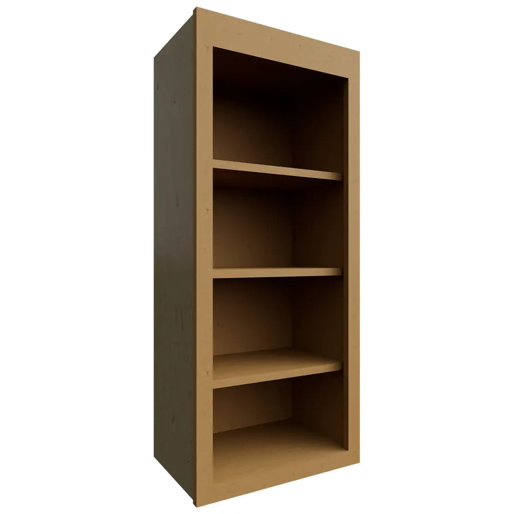 WOS1842 - Wall - Open Shelf - 18 W X 42 H X 12 D - Echo Timber