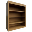 WOS3036 - Wall - Open Shelf - 30 W X 36 H X 12 D - Echo Timber