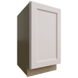 B18FD - Base - Full Door Cabinet - 18 W X 34-1 2 H X 24 D - Fusion Dove