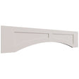 VARP54 - Wall - Arched Recessed Valance - 54 W X 12 H X 3 4 T - Fusion Dove