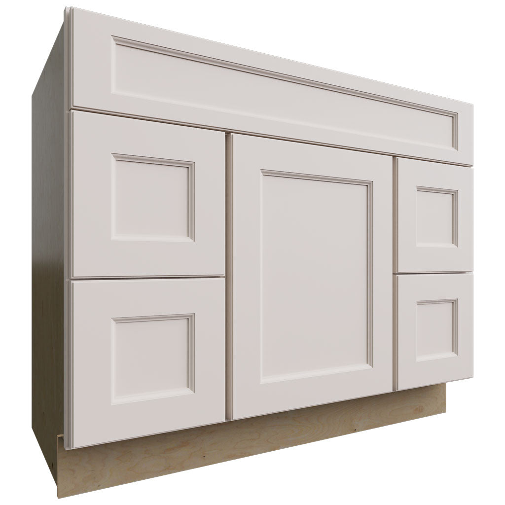 VSD42 - Vanity - Combo Cabinet - 42 W X 34-1 2 H X 21 D - Fusion Dove
