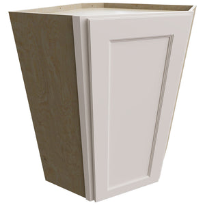 WDC2436 - Wall Corner - Diagonal Cabinet - 24 W X 36 H X 24 D - Fusion Dove