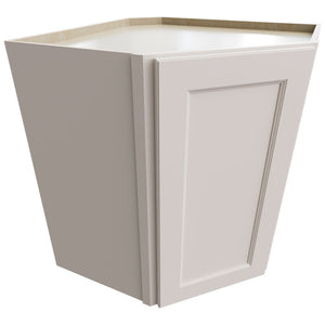 WDC2730 - Wall Corner - Diagonal Cabinet - 27 W X 30 H X 27 D - Fusion Dove