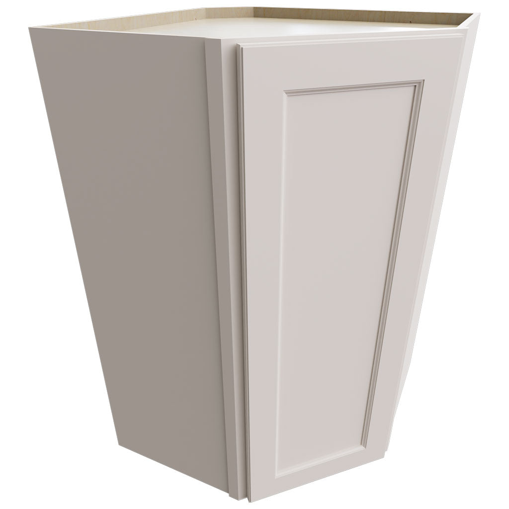 WDC2742 - Wall Corner - Diagonal Cabinet - 27 W X 42 H X 27 D - Fusion Dove