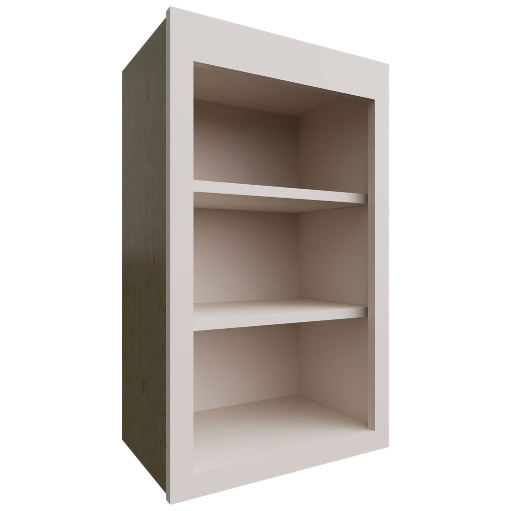 WOS1830 - Wall - Open Shelf - 18 W X 30 H X 12 D - Fusion Dove