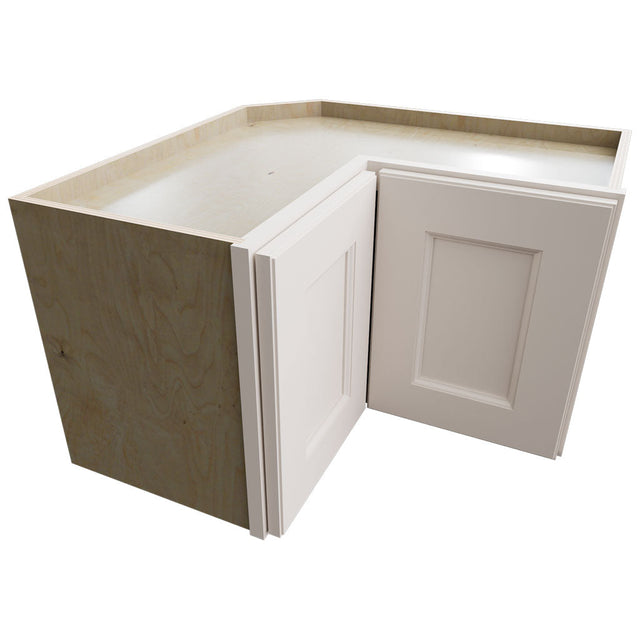 WPC2415 - Wall Corner - Pie Cabinet - 24 W X 15 H X 24 D - Fusion Dove