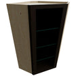 NDWDC2442 - Wall Corner - Diagonal No Door Cabinet - 24 W X 42 H X 24 D - Kona