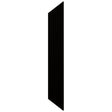 REP3096 - Refrigerator End Panel - 30 W X 96 H X 3 4 T - Kona