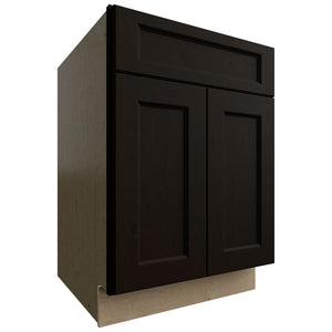 SB24 - Base - Sink Cabinet - 24 W X 34-1 2 H X 24 D - Fusion Kona