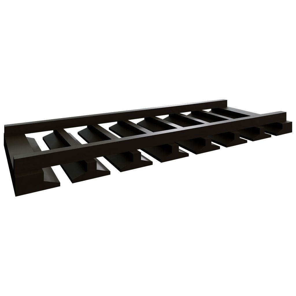 STMW30 - Wall - Stemware Rack - 30 W X 1-3 4 H X 12 D - Kona