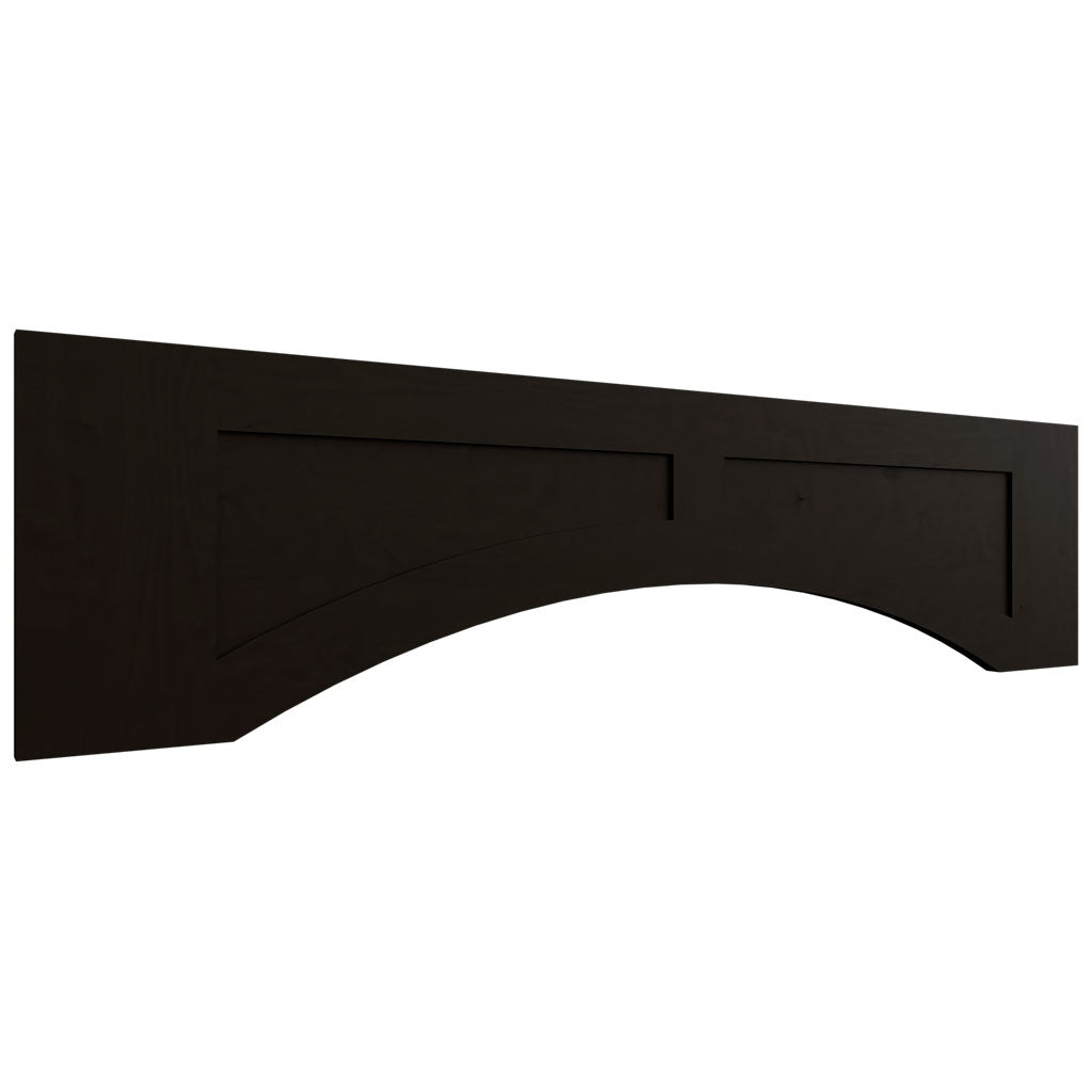 VARP48 - Wall - Arched Recessed Valance - 48 W X 12 H X 3 4 T - Fusion Kona