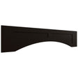VARP54 - Wall - Arched Recessed Valance - 54 W X 12 H X 3 4 T - Fusion Kona