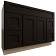 VSD48 - Vanity - Combo Cabinet - 48 W X 34-1 2 H X 21 D - Fusion Kona