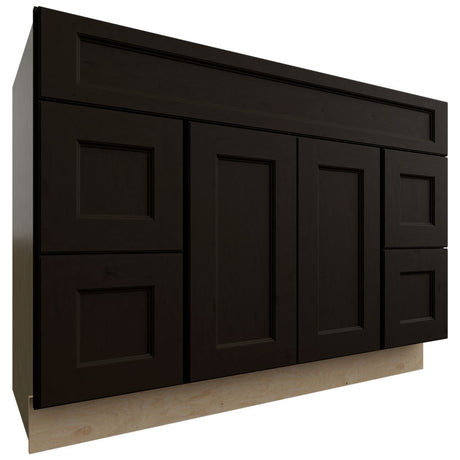 VSD48 - Vanity - Combo Cabinet - 48 W X 34-1 2 H X 21 D - Fusion Kona