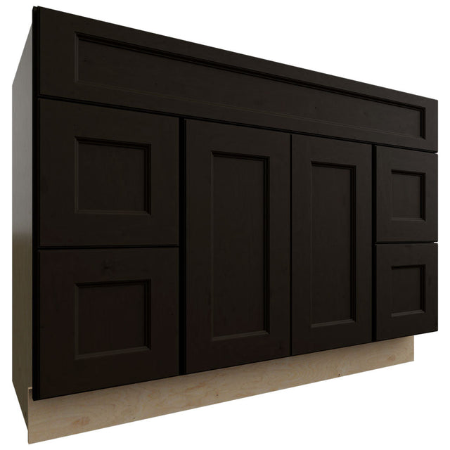 VSD48 - Vanity - Combo Cabinet - 48 W X 34-1 2 H X 21 D - Fusion Kona